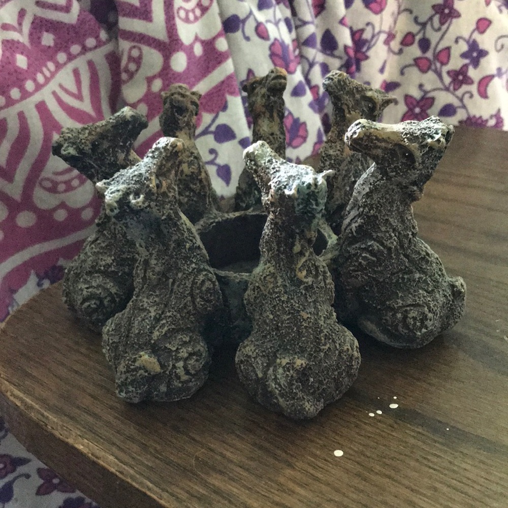 Horse piece candle holder